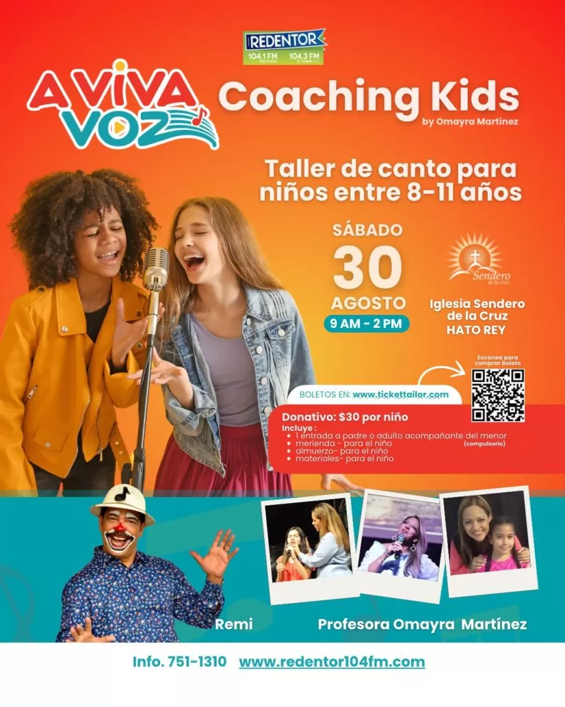 A viva voz coaching kids