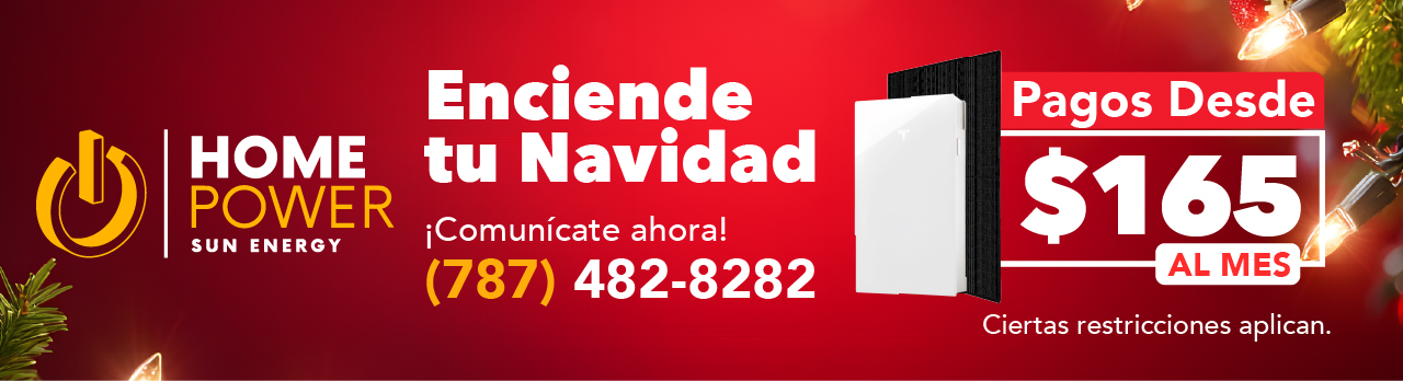 Home Power Sun Energy Navidad