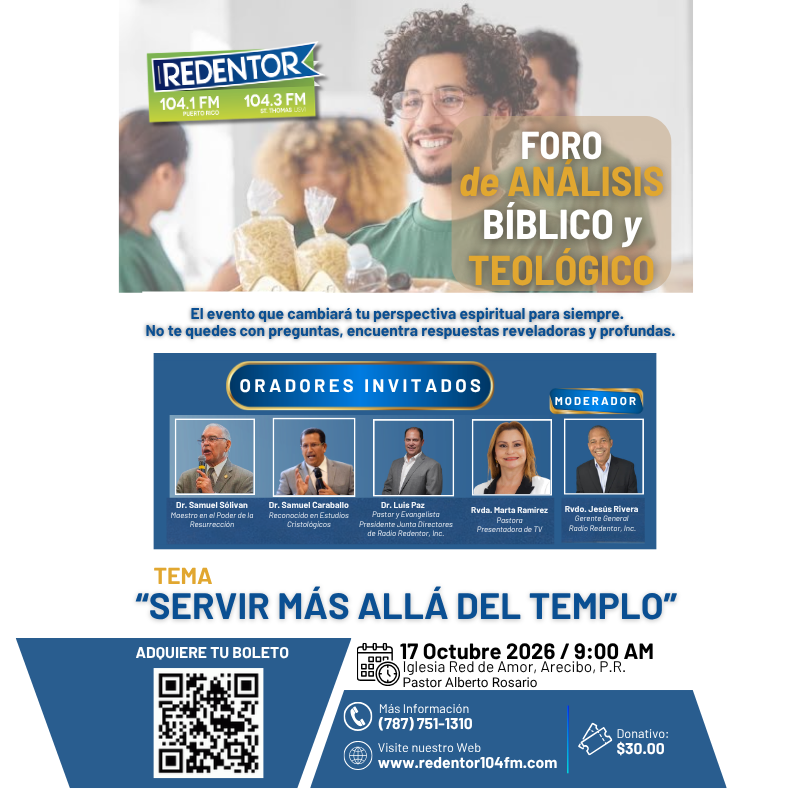 Foro de Análisis Bíblico y Teológico 2026